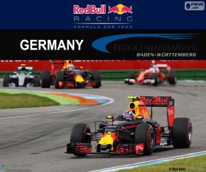 пазл M.Verstappen, Гран-при Германии 2016